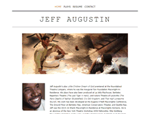 Tablet Screenshot of jeffaugustin.com